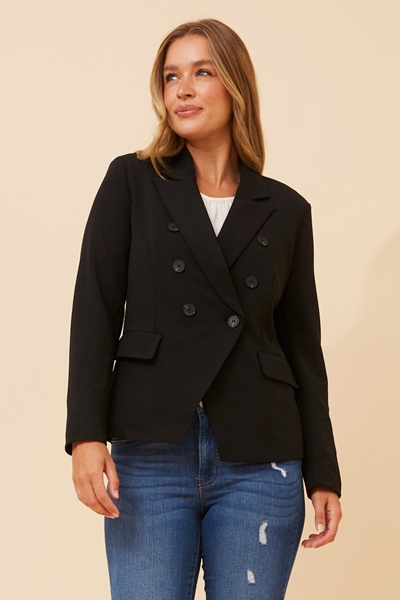 JENETT SOLID BLAZER