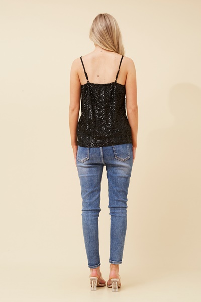 JESSICA SEQUIN TOP