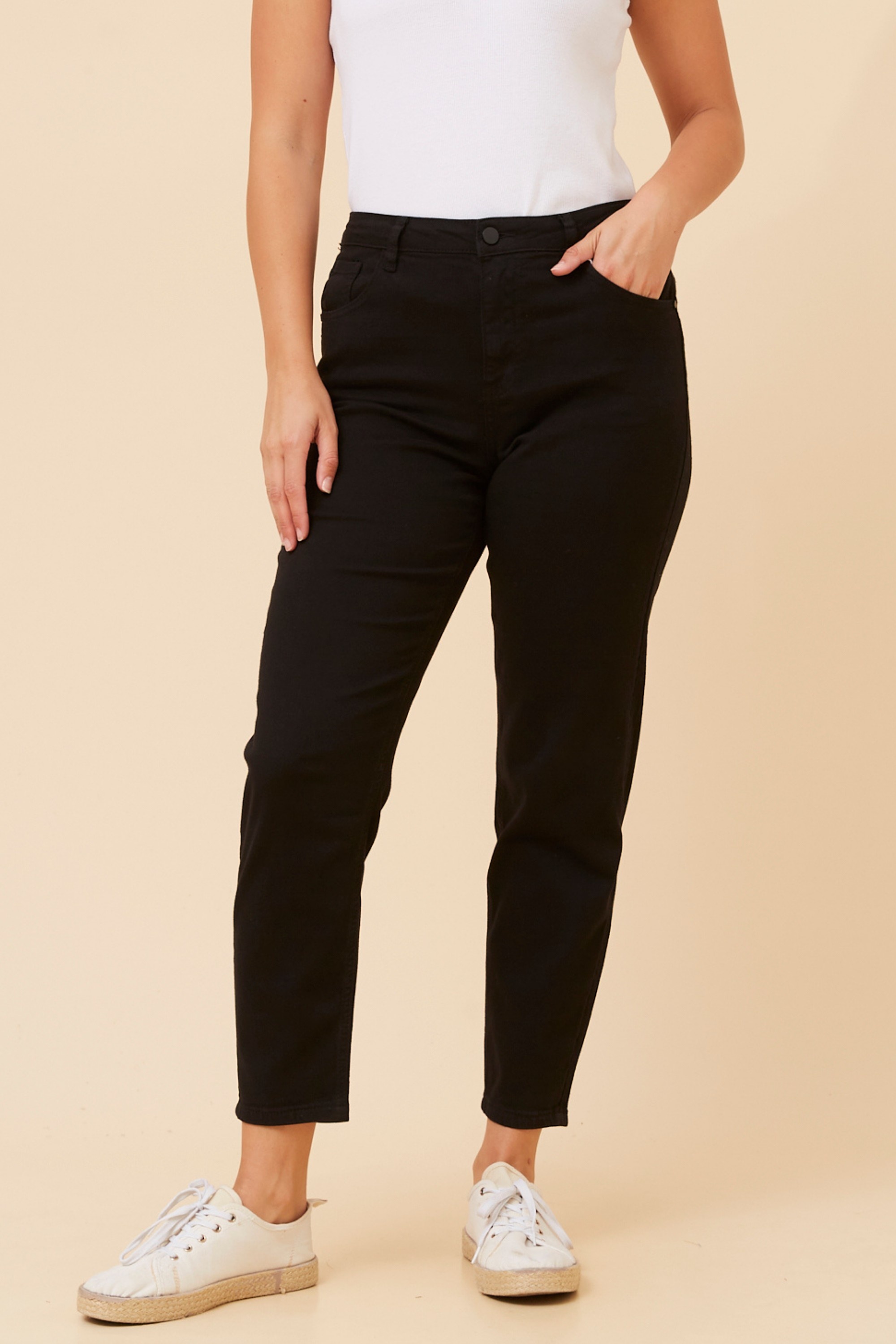 JIVIKA SKINNY DENIM PANTS