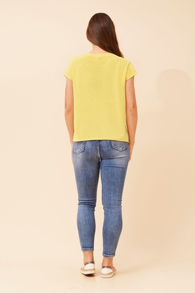 JOBETH SOLID KNIT TOP