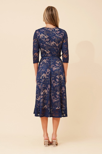 JOCASTA LACE MIDI DRESS