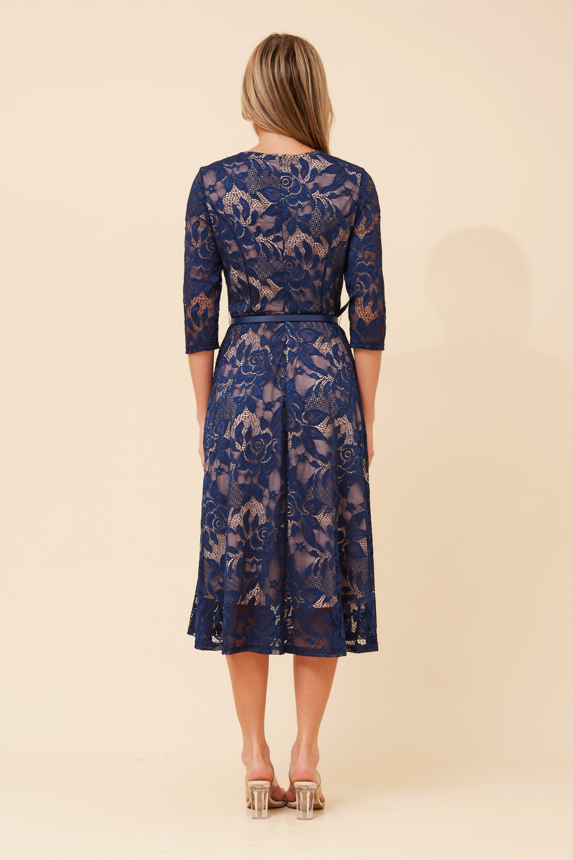 JOCASTA LACE MIDI DRESS
