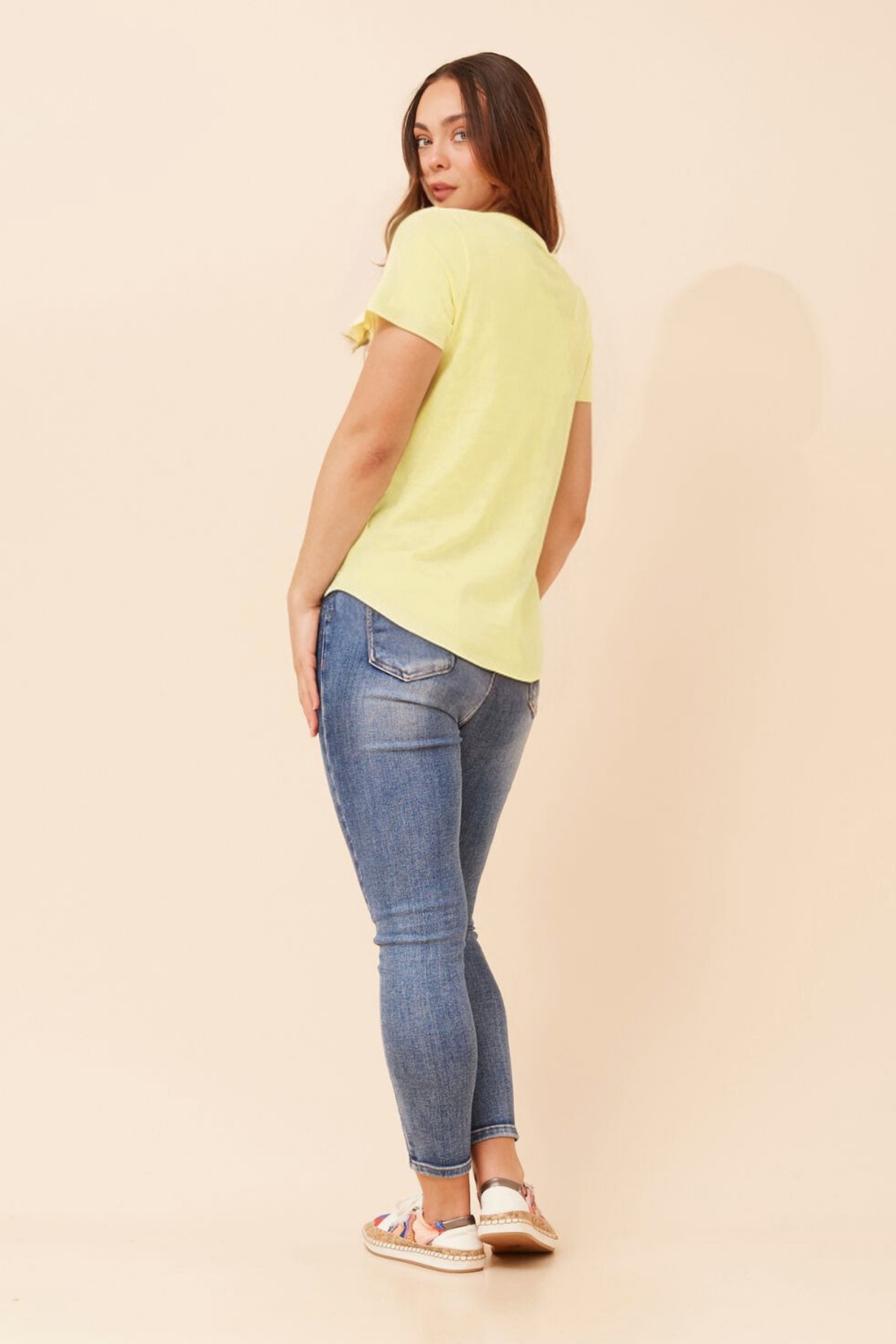 JODELLE CESTLAVIE PATTERN TEE