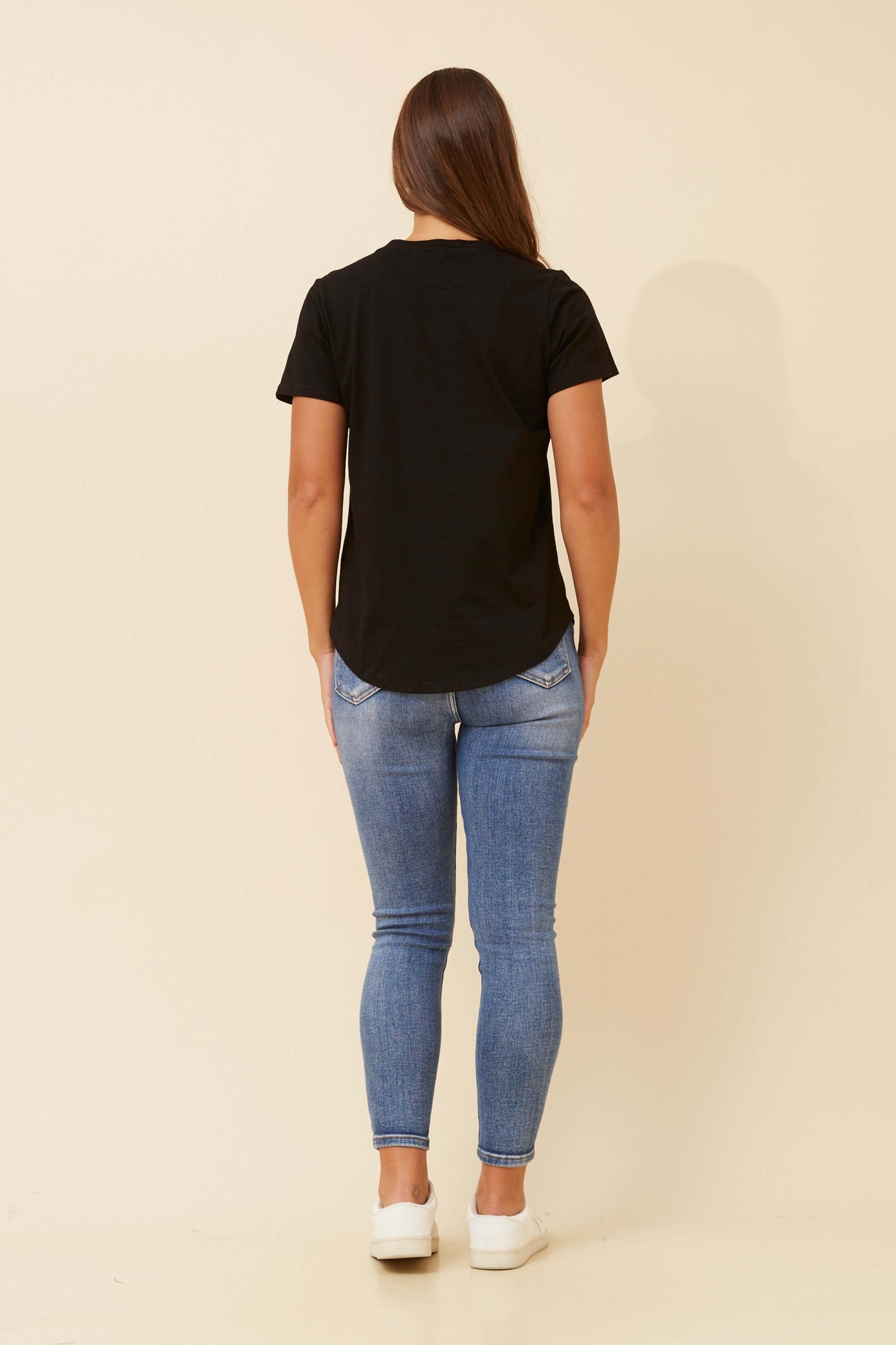 JODELLE EMBELLISHED TEE