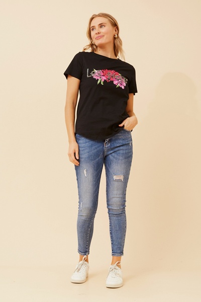 JODELLE GRAPHIC PRINT T-SHIRT