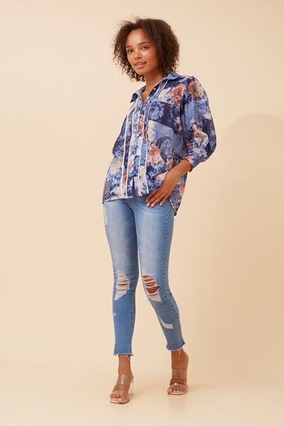 JOELLA FLORAL BLOUSE