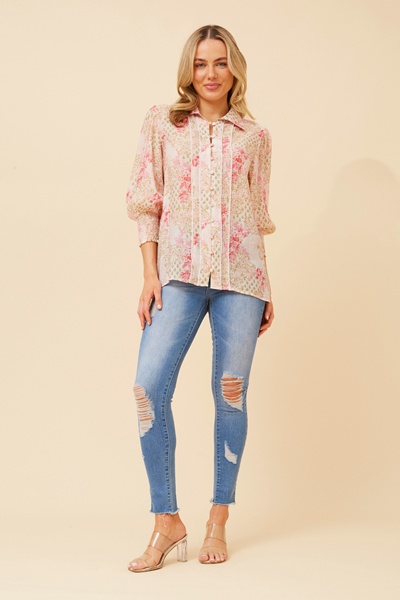 JOELLA FLORAL SHIRT