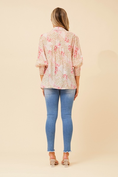JOELLA FLORAL SHIRT