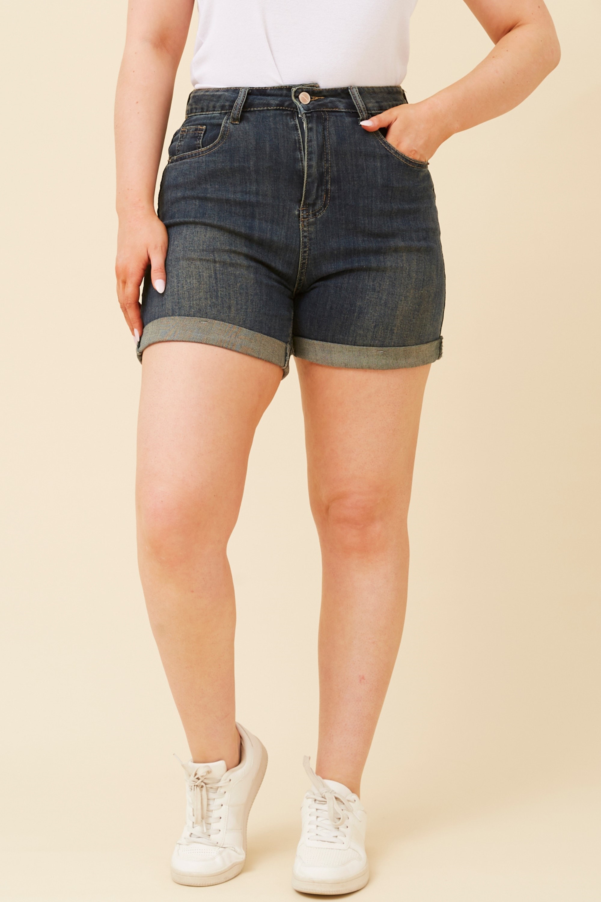 JOLANTA DENIM SHORTS