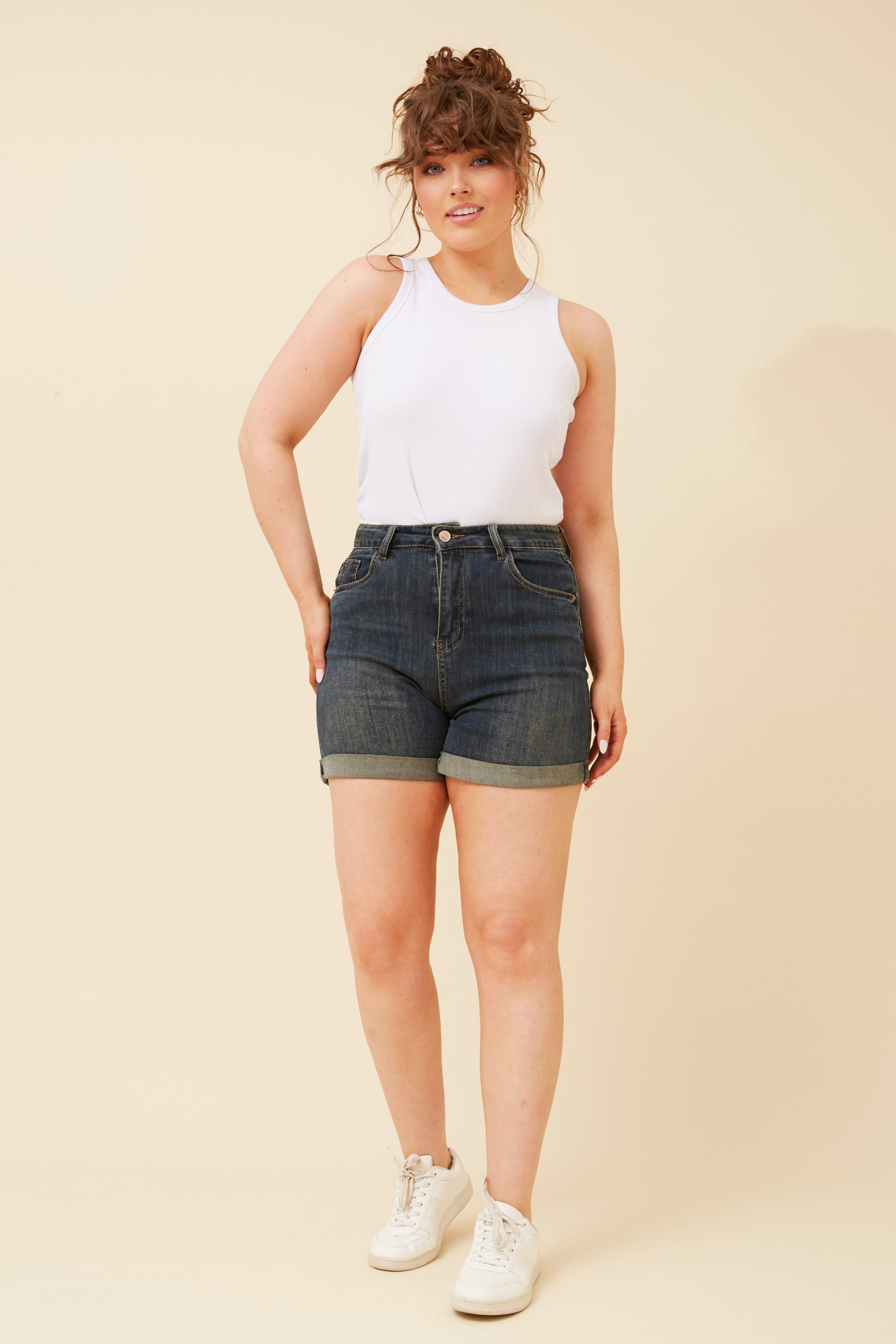 JOLANTA DENIM SHORTS