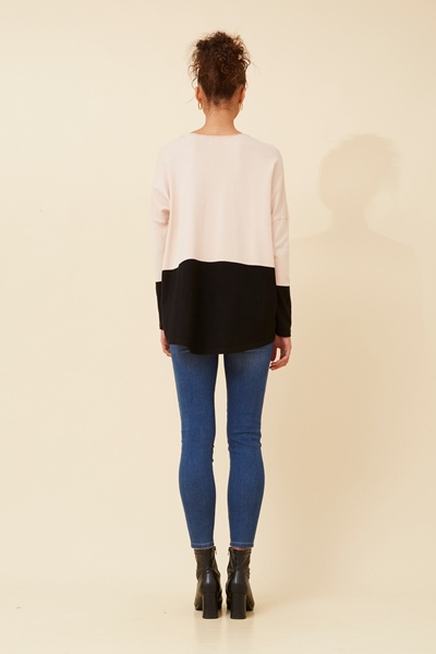 JONAS EMBELLISHED KNIT PULLOVER