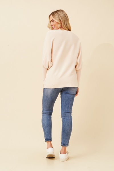 JONAS GRAPHIC PRINT KNIT PULLOVER