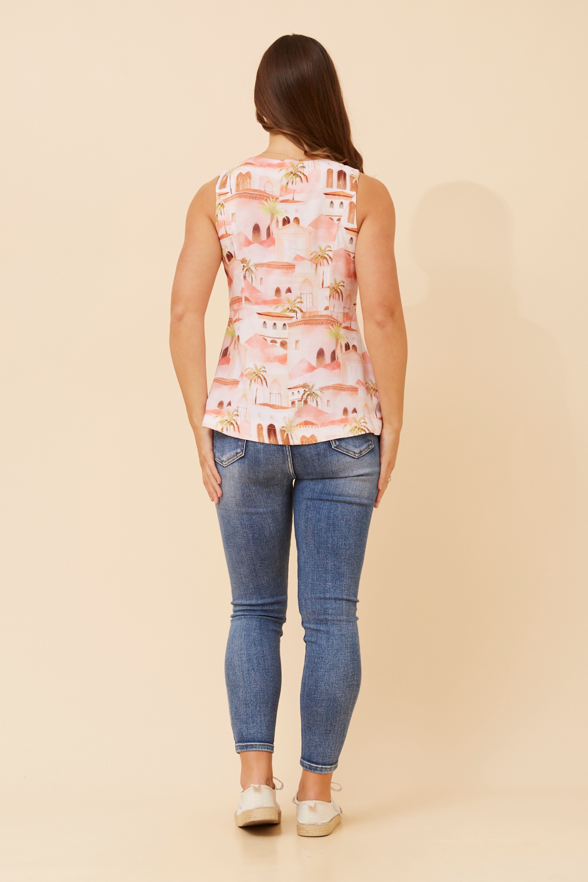 JOREE HOLIDAY PRINT VEST