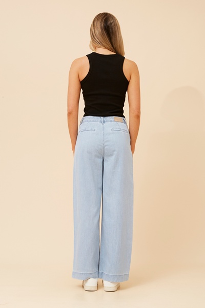 JOSHY WIDE LEG DENIM PANTS
