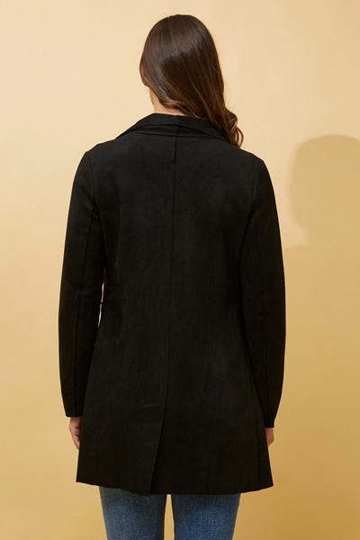 JOSIE FAUX SUEDE COAT