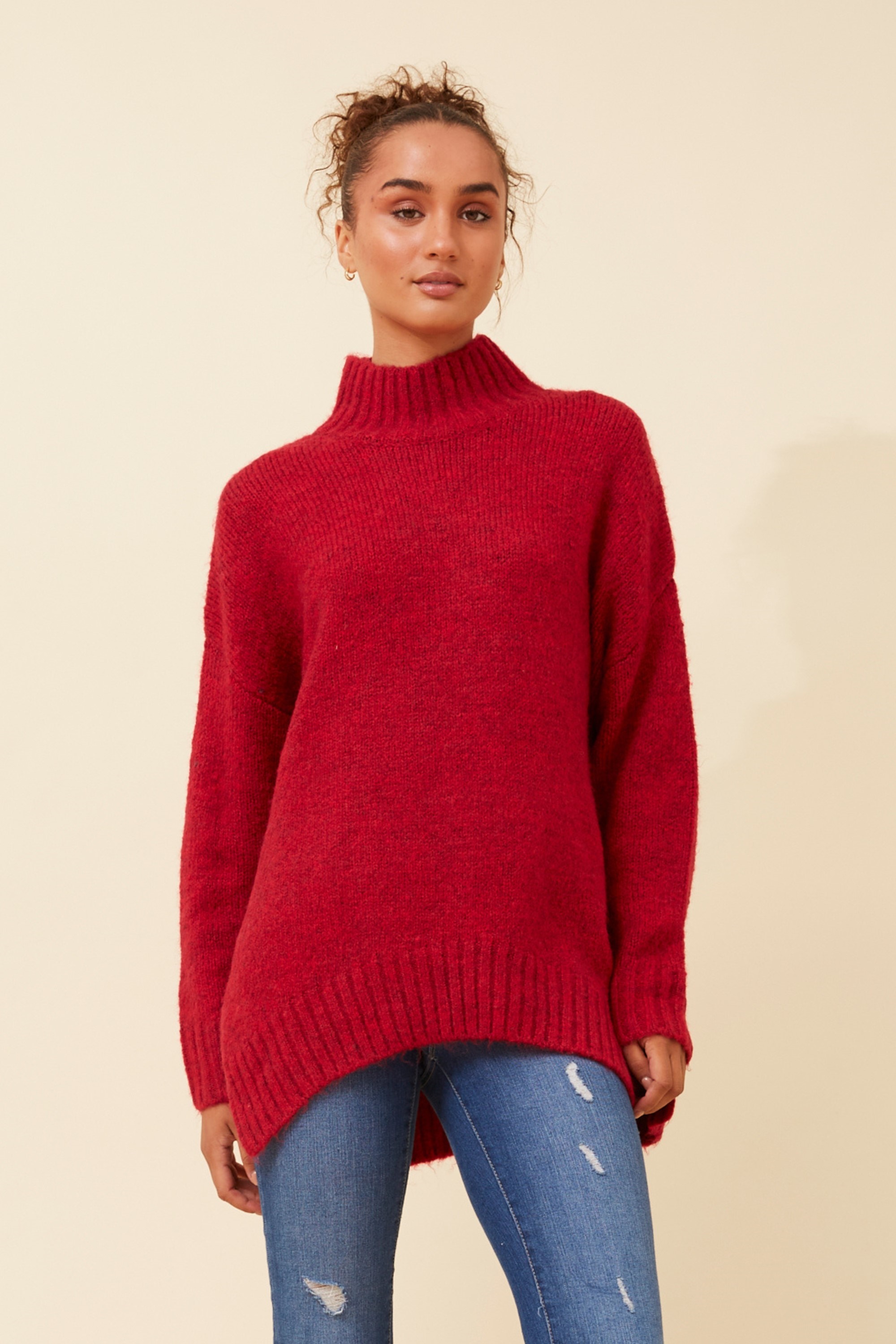 JULIANA WOOL BLEND PULLOVER