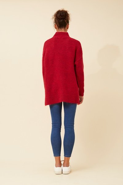 JULIANA WOOL BLEND PULLOVER