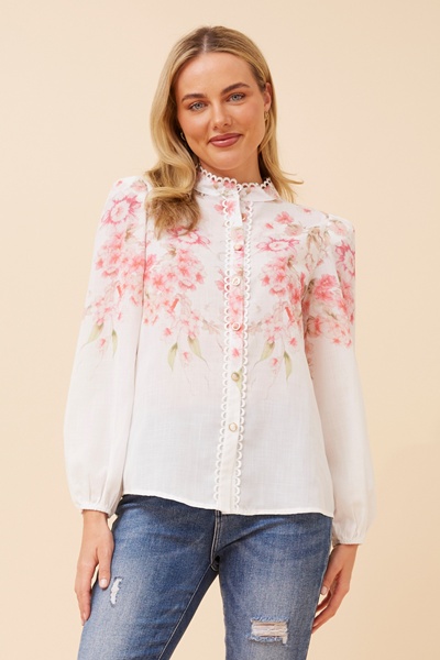 JULIETA FLORAL PRINT BLOUSE