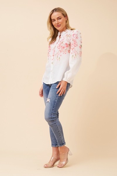 JULIETA FLORAL PRINT BLOUSE
