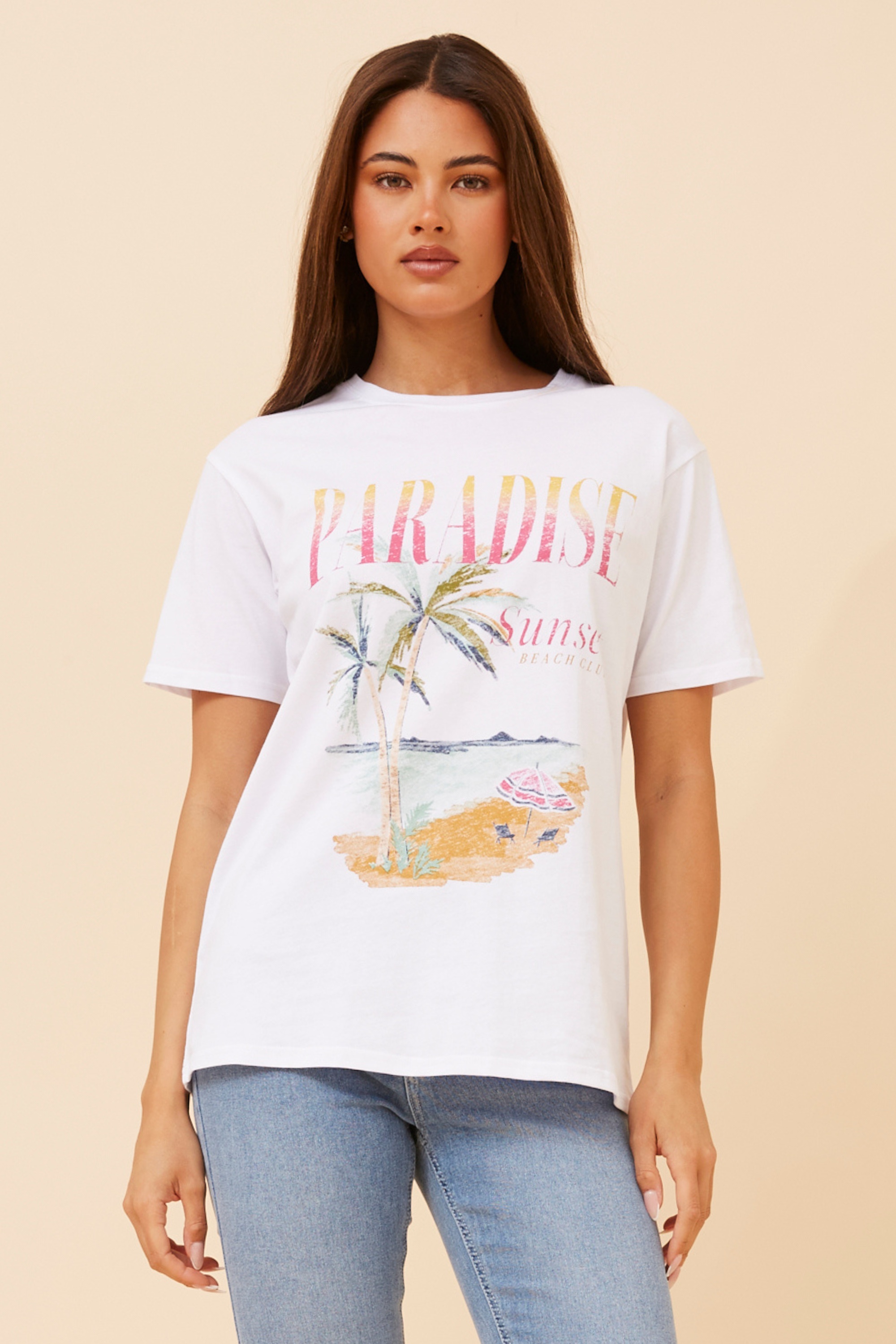 JULITA GRAPHIC PRINT TOP