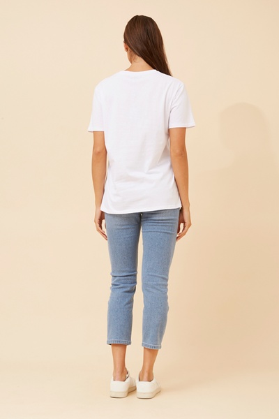 JULITA GRAPHIC PRINT TOP