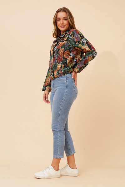 JUNIA FLORAL TAPESTRY JACKET