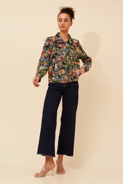 JUNIA FLORAL TAPESTRY JACKET