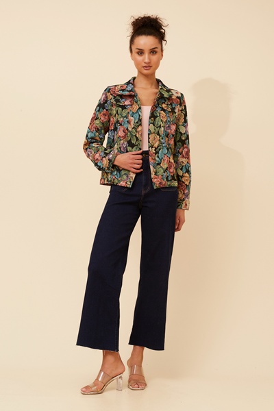 JUNIA FLORAL TAPESTRY JACKET