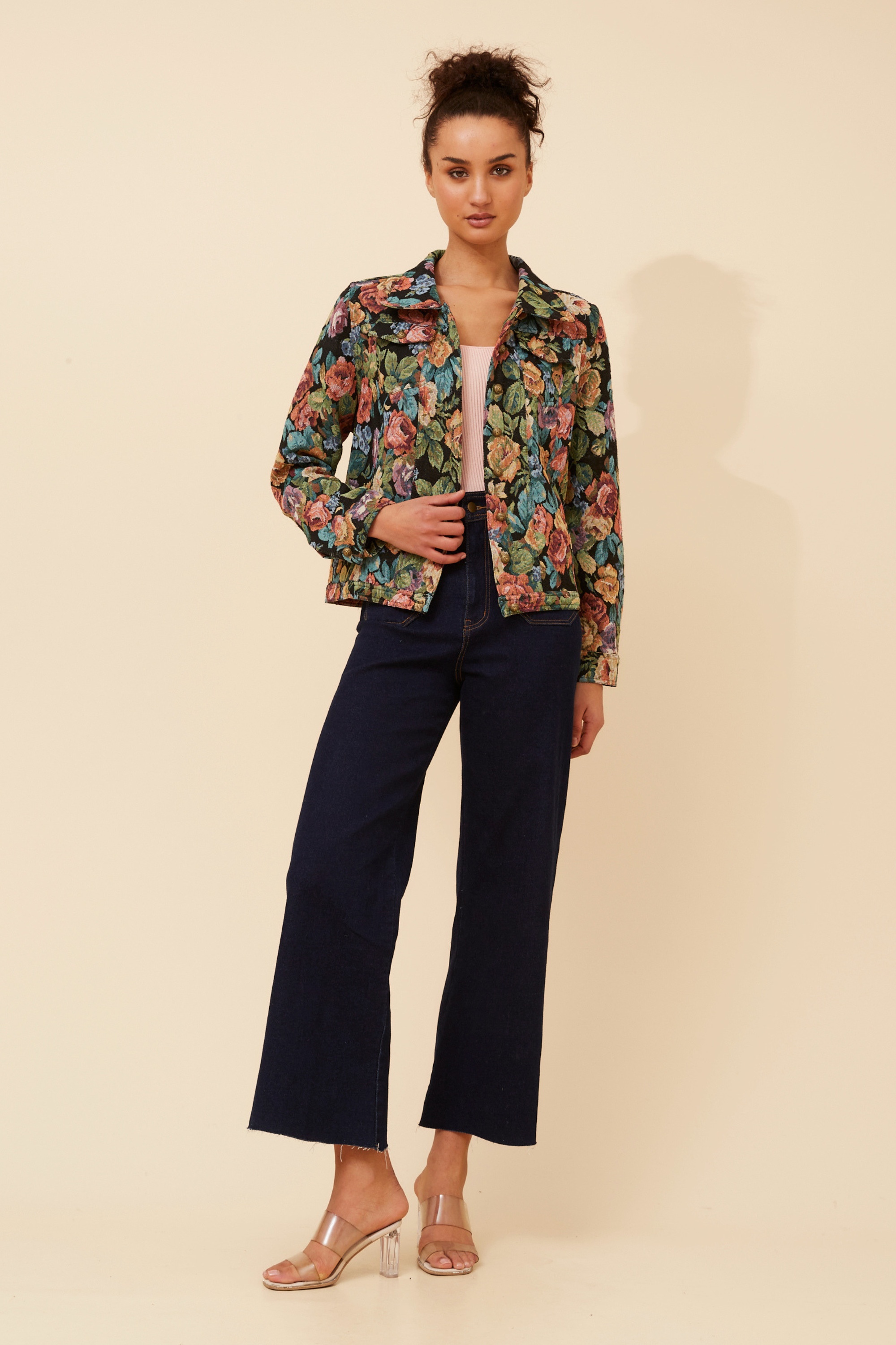 JUNIA FLORAL TAPESTRY JACKET