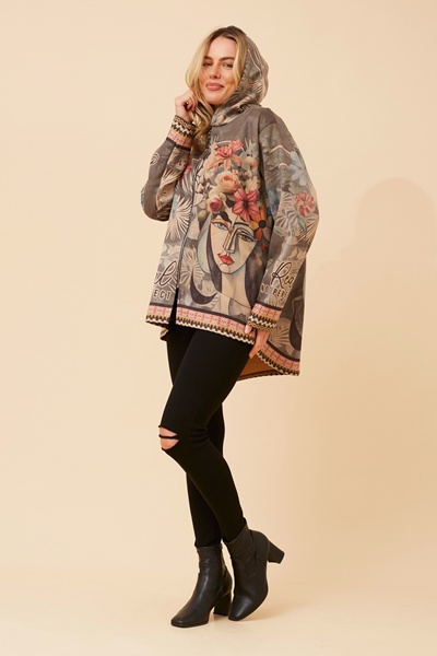 KADIAN FAUX SUEDE JACKET