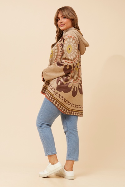 KADIAN FAUX SUEDE JACKET