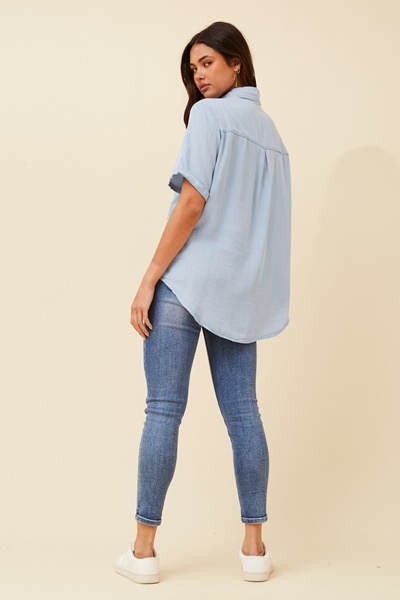 KALANI PATCH POCKET SHIRT