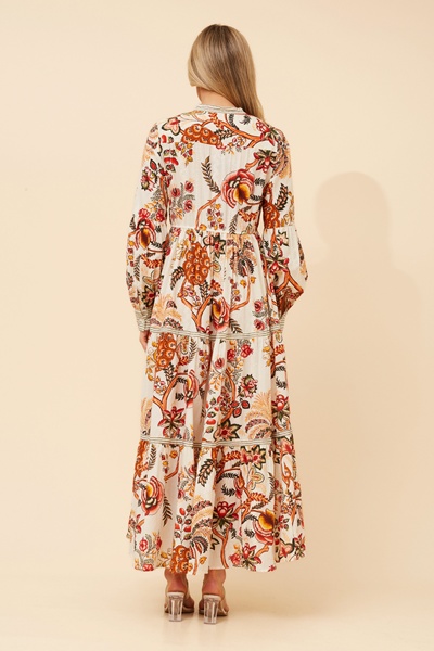 KAMYA FLORAL MAXI DRESS