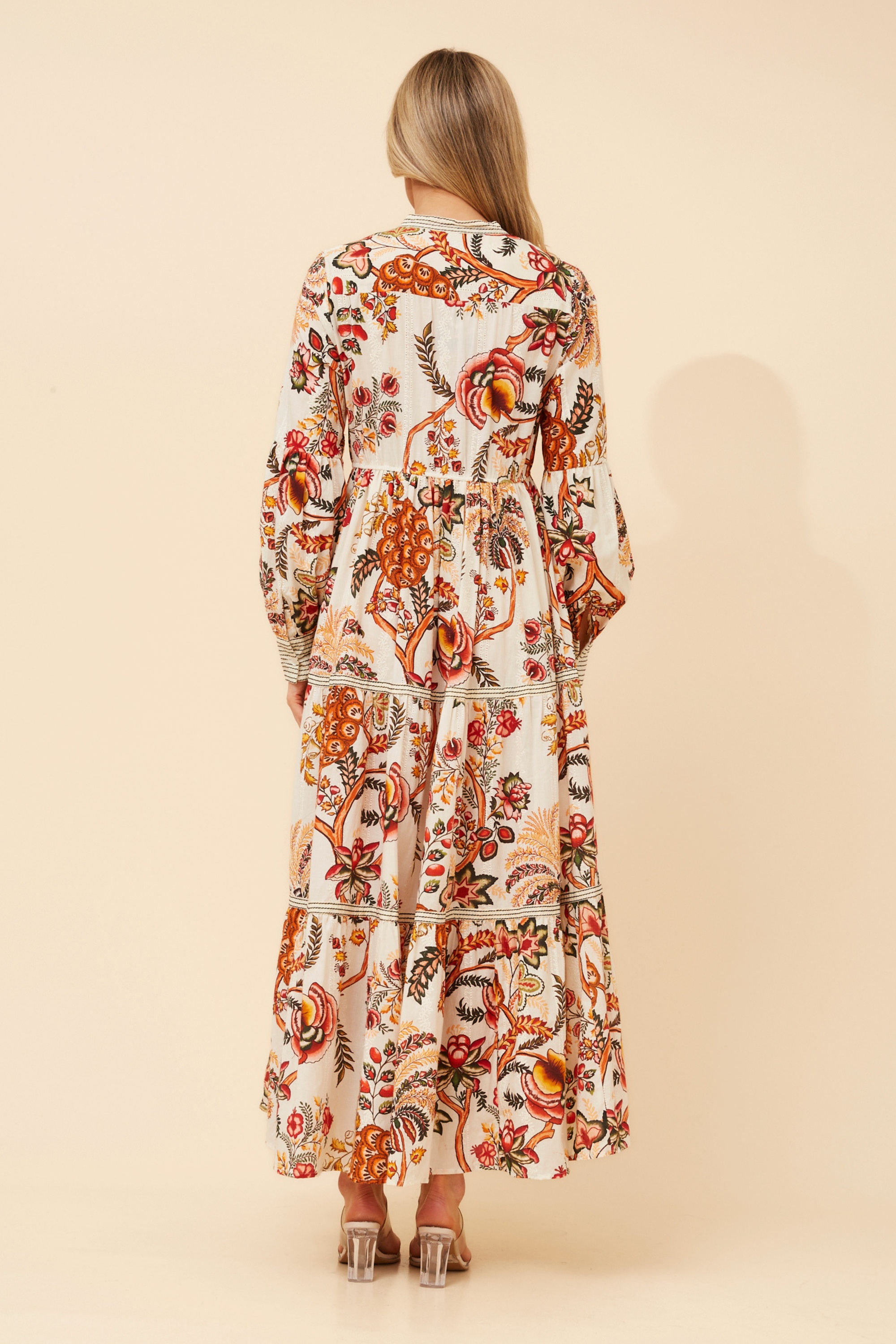 KAMYA FLORAL MAXI DRESS