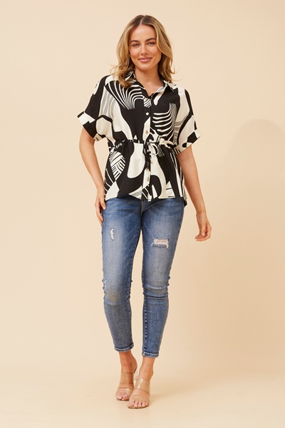 KAORU TIE FRONT TOP