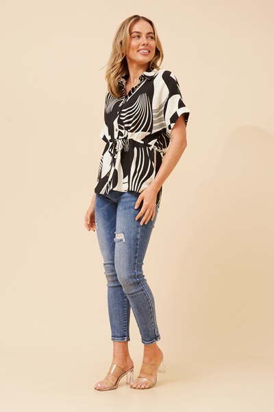 KAORU TIE FRONT TOP