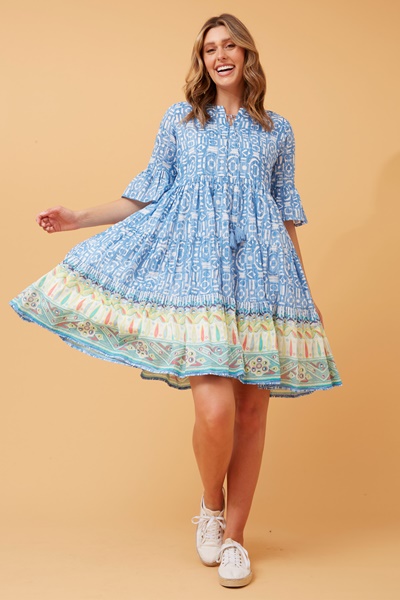 KARITA BOHO SHORT DRESS