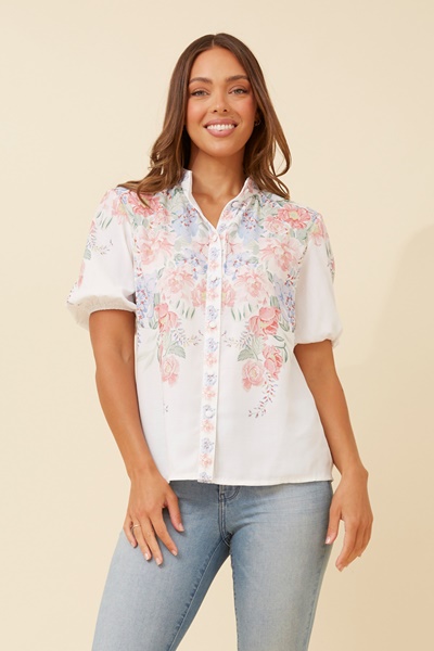 KATANA FLORAL BLOUSE