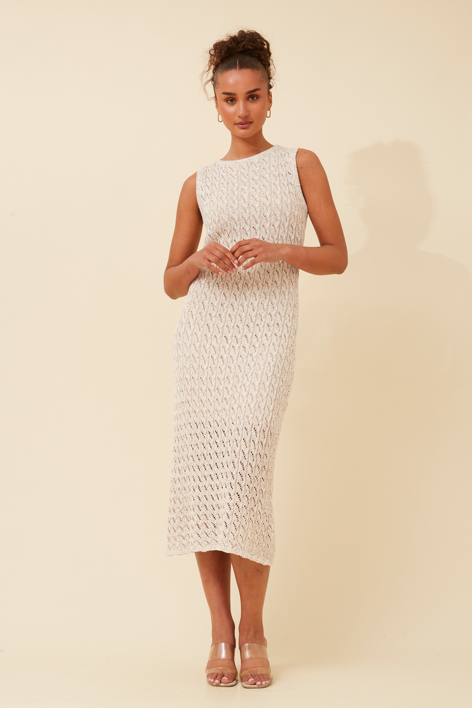 KATH KNIT MIDI DRESS