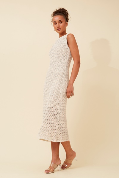 KATH KNIT MIDI DRESS