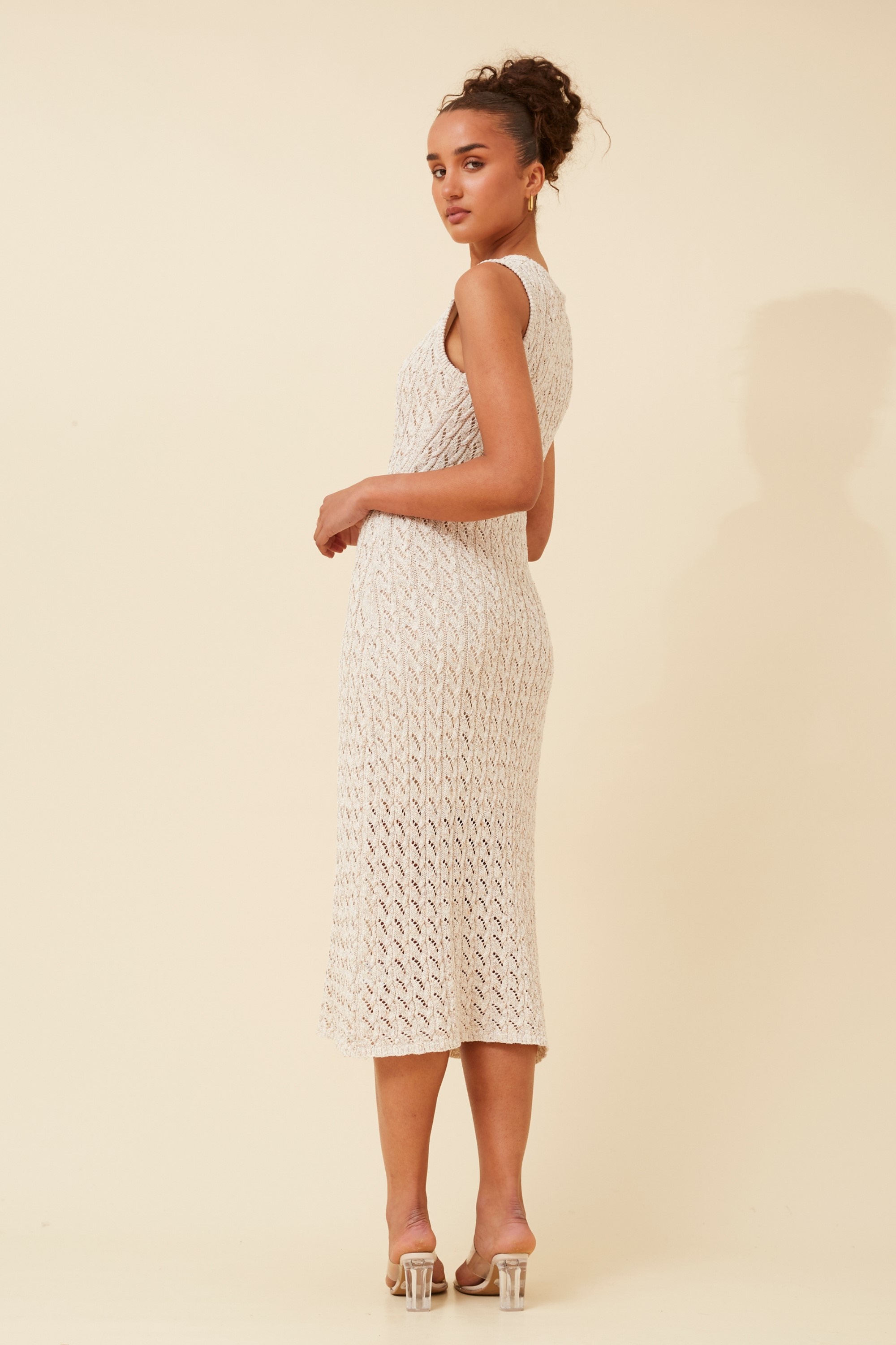 KATH KNIT MIDI DRESS