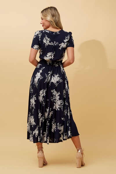 KEGAN FLORAL MIDI DRESS