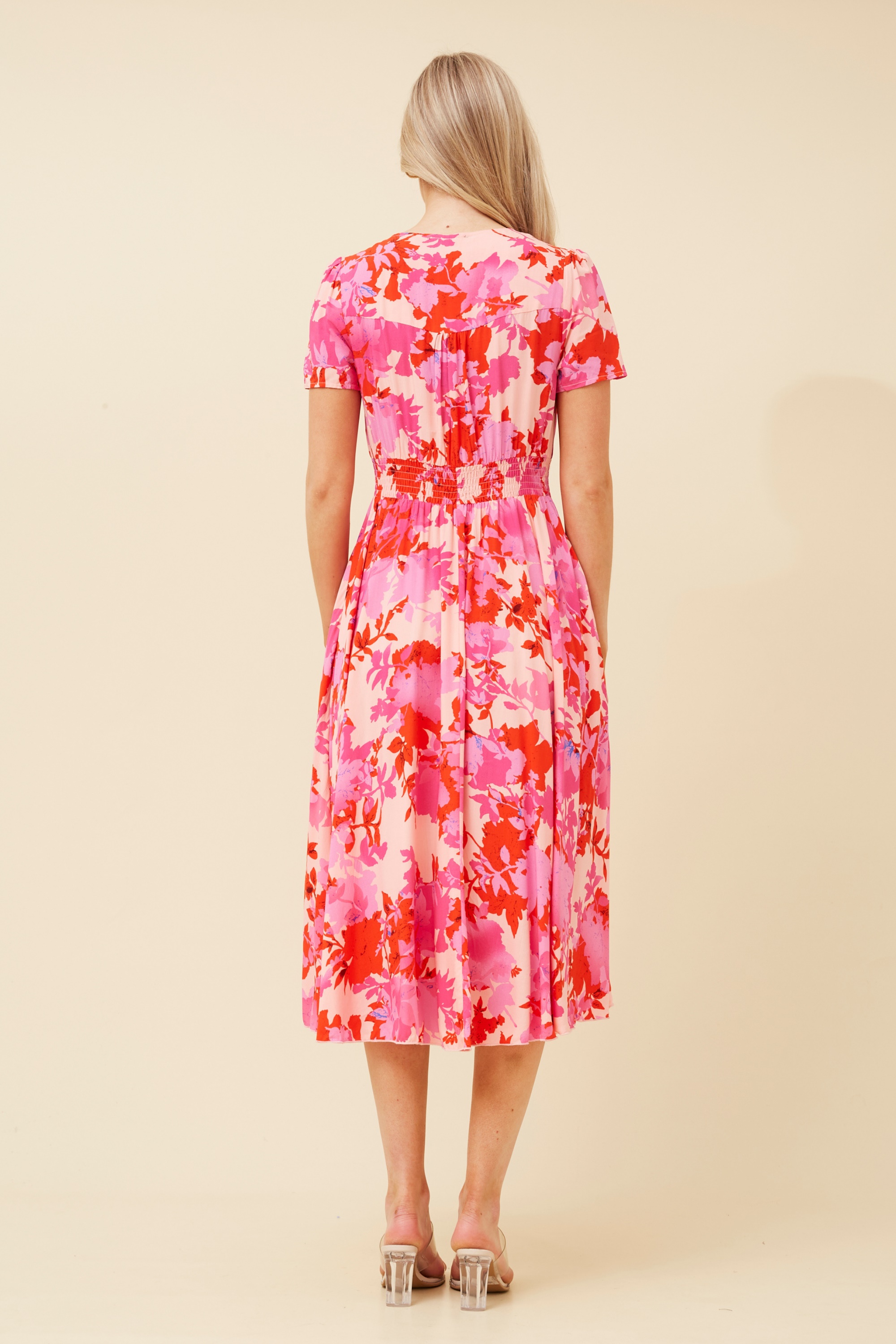 KEGAN FLORAL MIDI DRESS