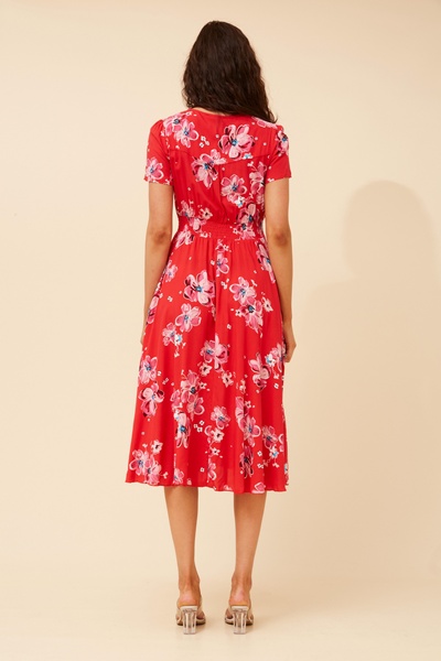 KEGAN FLORAL MIDI DRESS