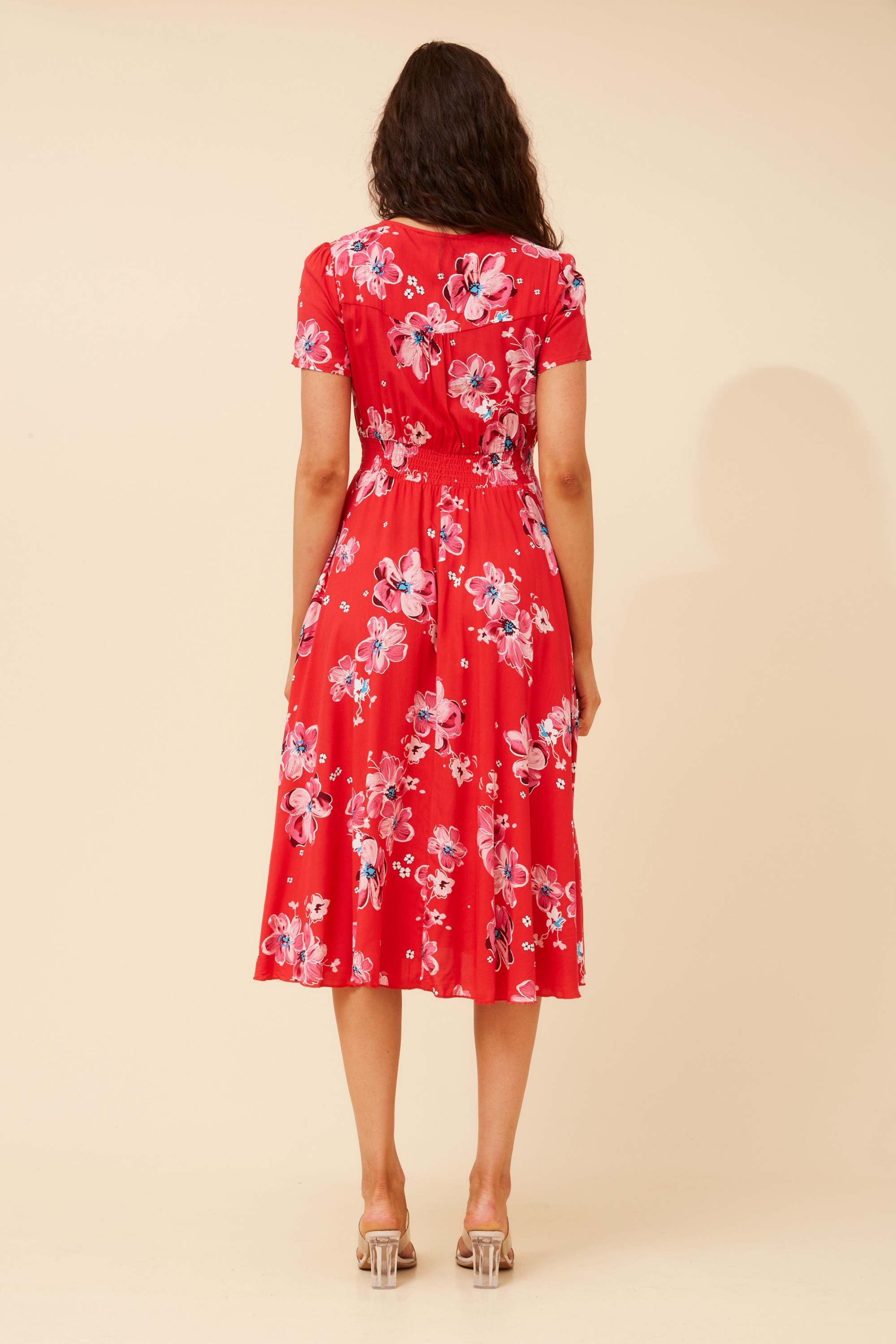 KEGAN FLORAL MIDI DRESS