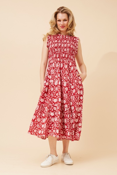KEIRA FLORAL MAXI DRESS