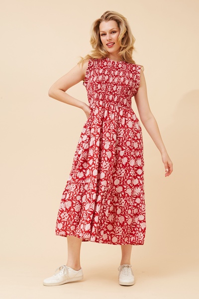 KEIRA FLORAL MAXI DRESS