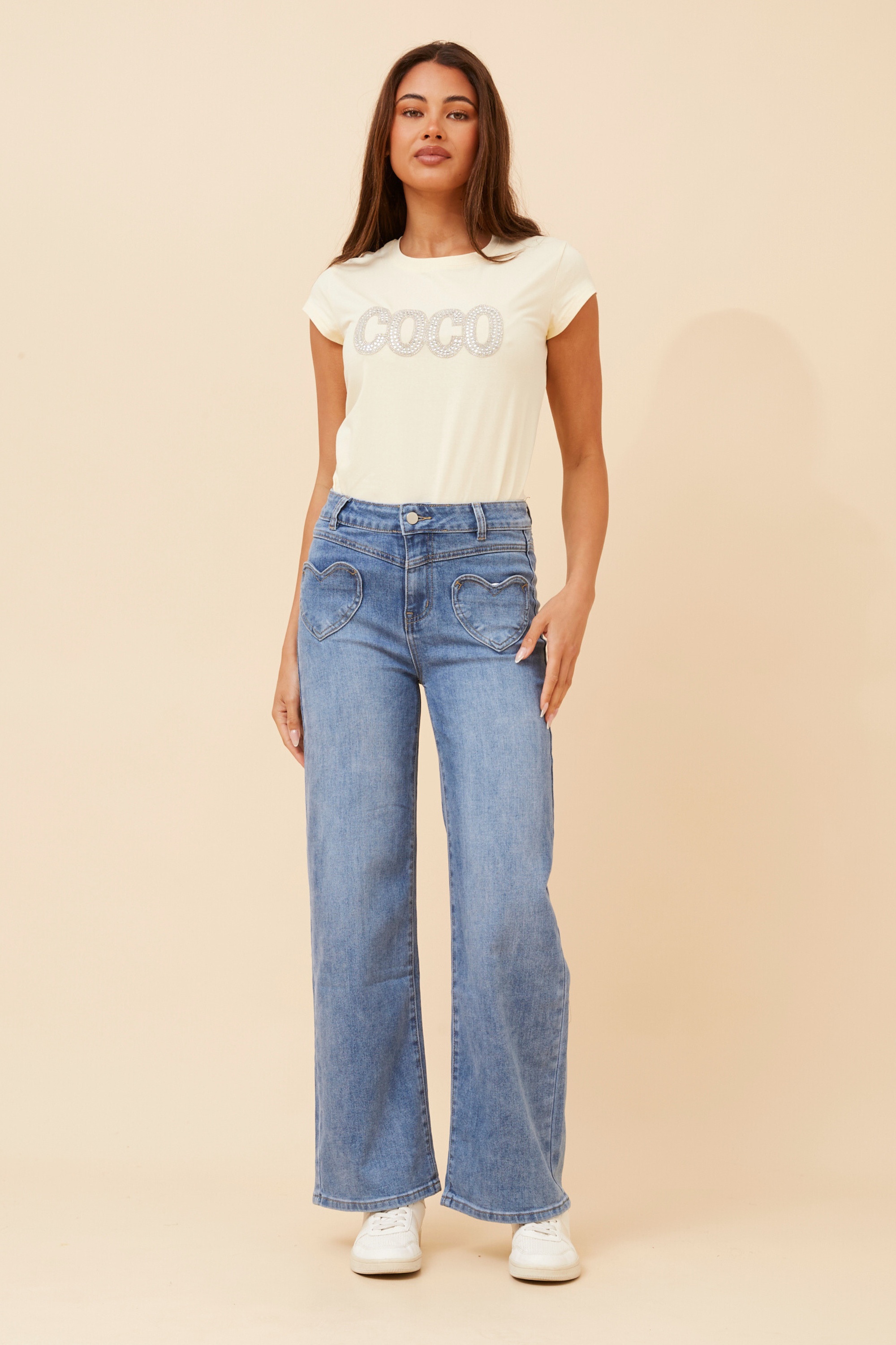 KELILAH WIDE LEG PANTS