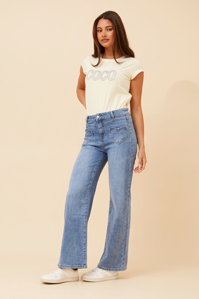 KELILAH WIDE LEG PANTS