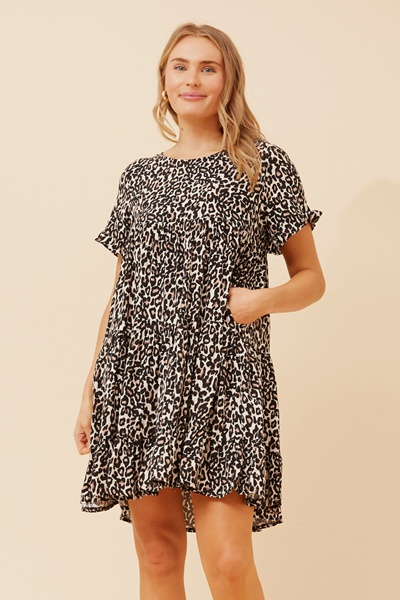 KELLY ANIMAL PRINT DRESS